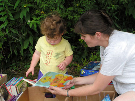 Book lovers start young.